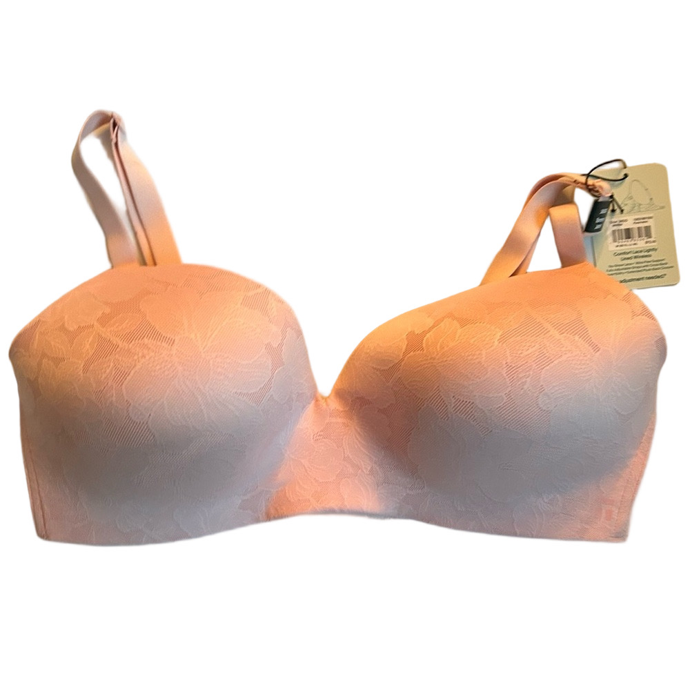Tommy John Second Skin Lightly Lined Wireless Bra Peachskin 36DD NWT